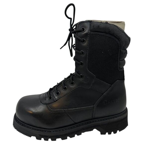 Bates Mens Sz.5 EX WIDE 8" Tactical Black Boots With Side Zipper E02340 Unisex - Picture 5 of 16